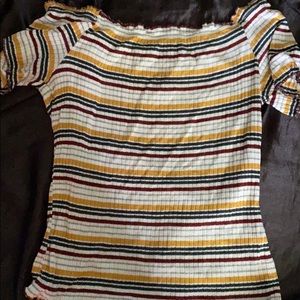 Off the shoulder shirt